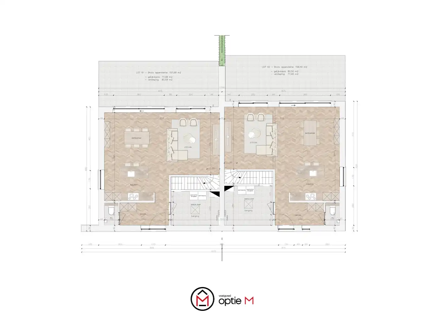 Nieuwbouwwoningen te koop in Kesselt (Lanaken) – wonen met vrij uitzicht op de velden foto 5