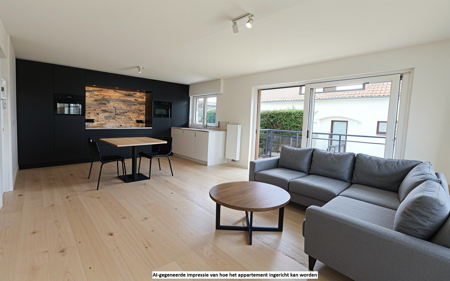 Gerenoveerd appartement met terras én garagebox vlak bij het strand van Sint-André Oostduinkerke foto {{pictureIndex}}