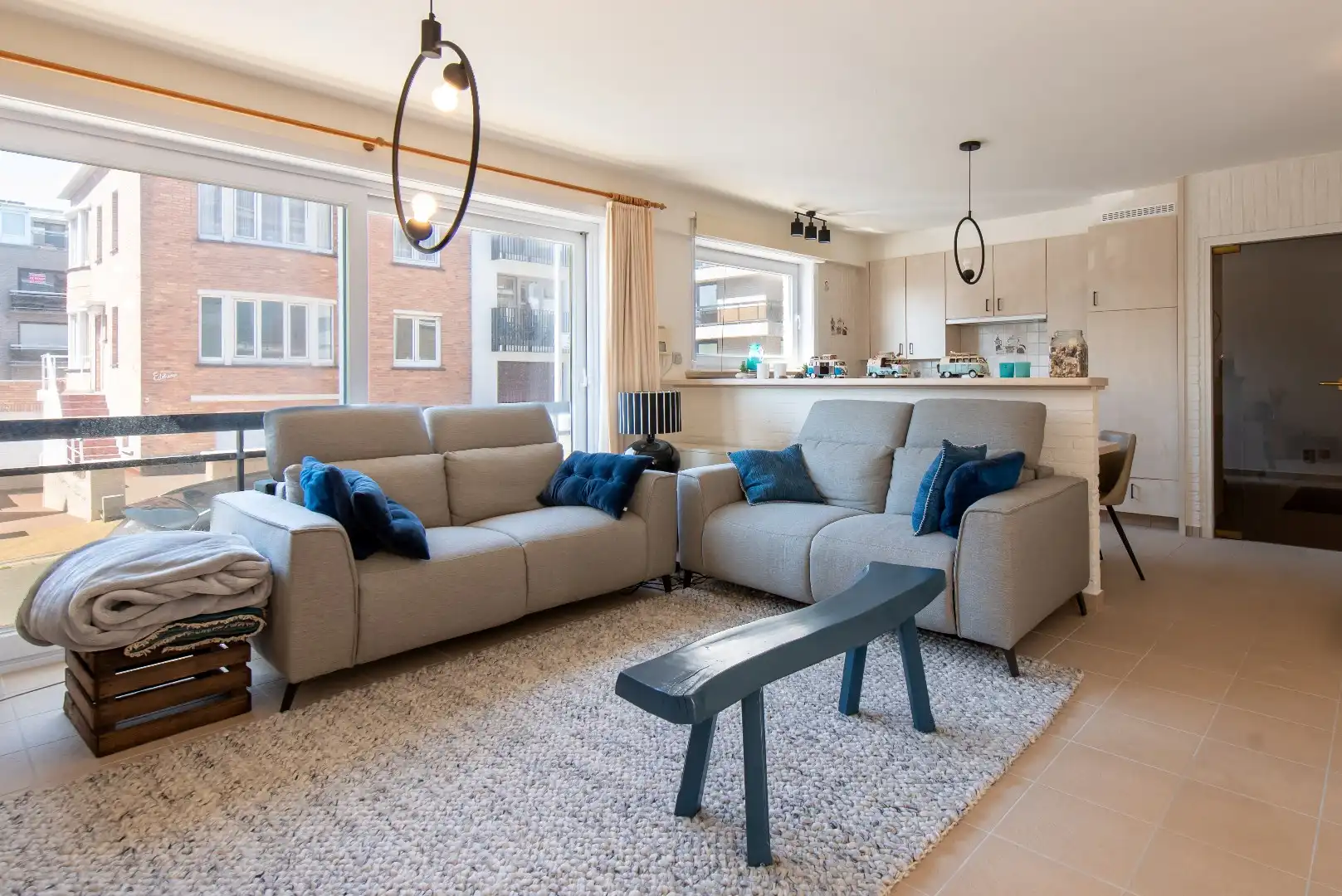 Ruim en lichtrijk appartement in Raversijde – 3 slaapkamers & groot terras foto 6