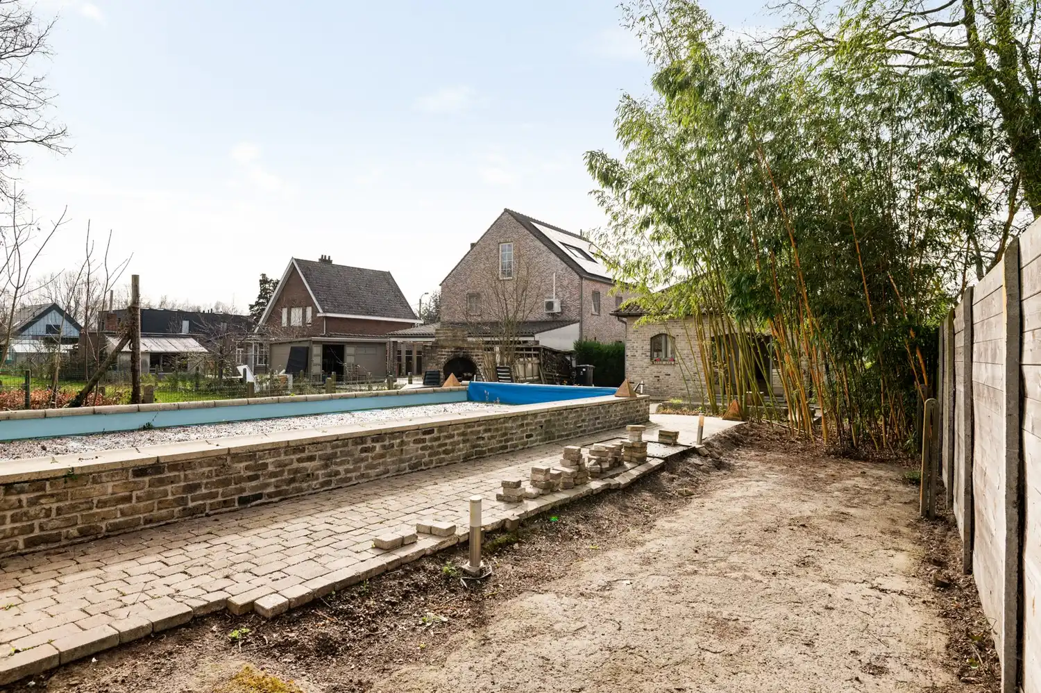 Gelijkvloerse woning met 2 slpkrs en zwembad te Bonheiden foto 23