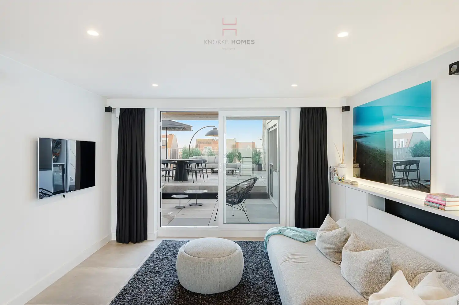 Mooie duplex-mezzanine met uitzonderlijk groot zonneterras. foto 15