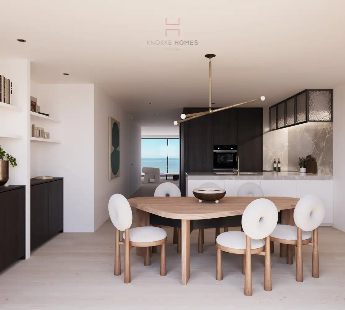 Prachtig duplexappartement op de zeedijk in Duinbergen foto 4