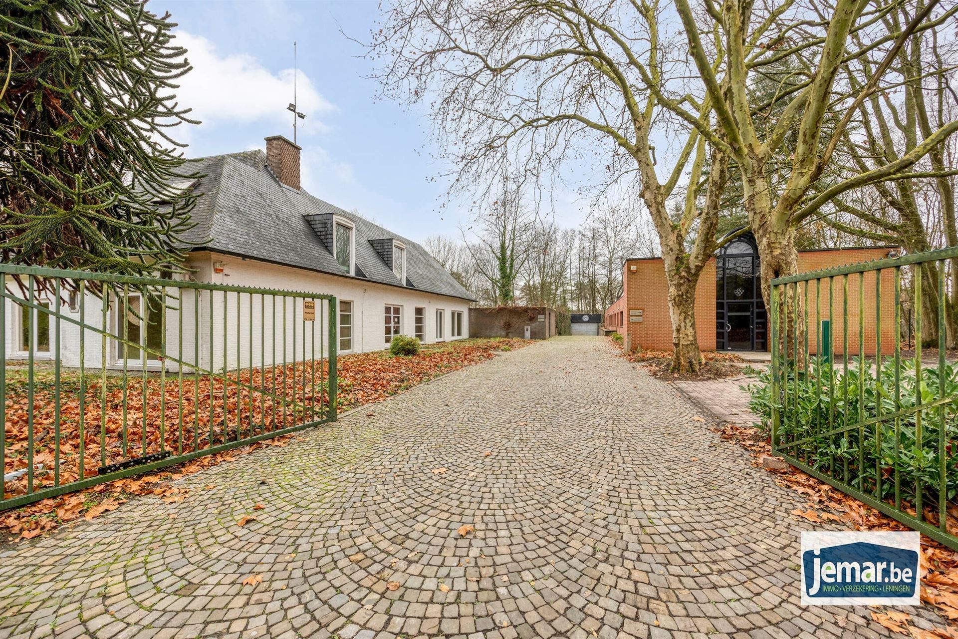 Hoofdfoto van de publicatie: Villa met professionele opslagruimte, kelder en kantoorruimtes.