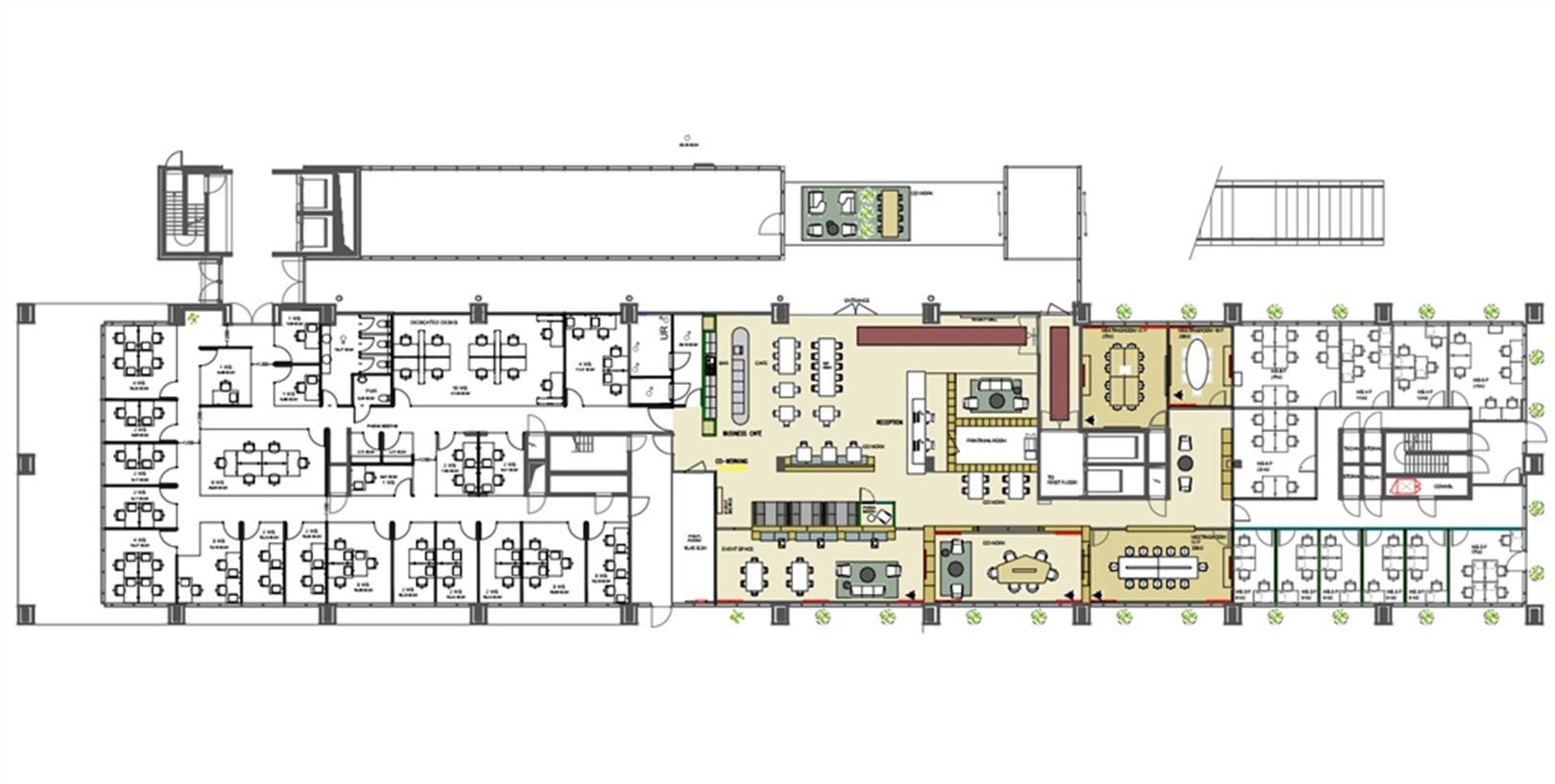 Business Center in volledig vernieuwd gebouw tussen 9m² en 30m² foto 11