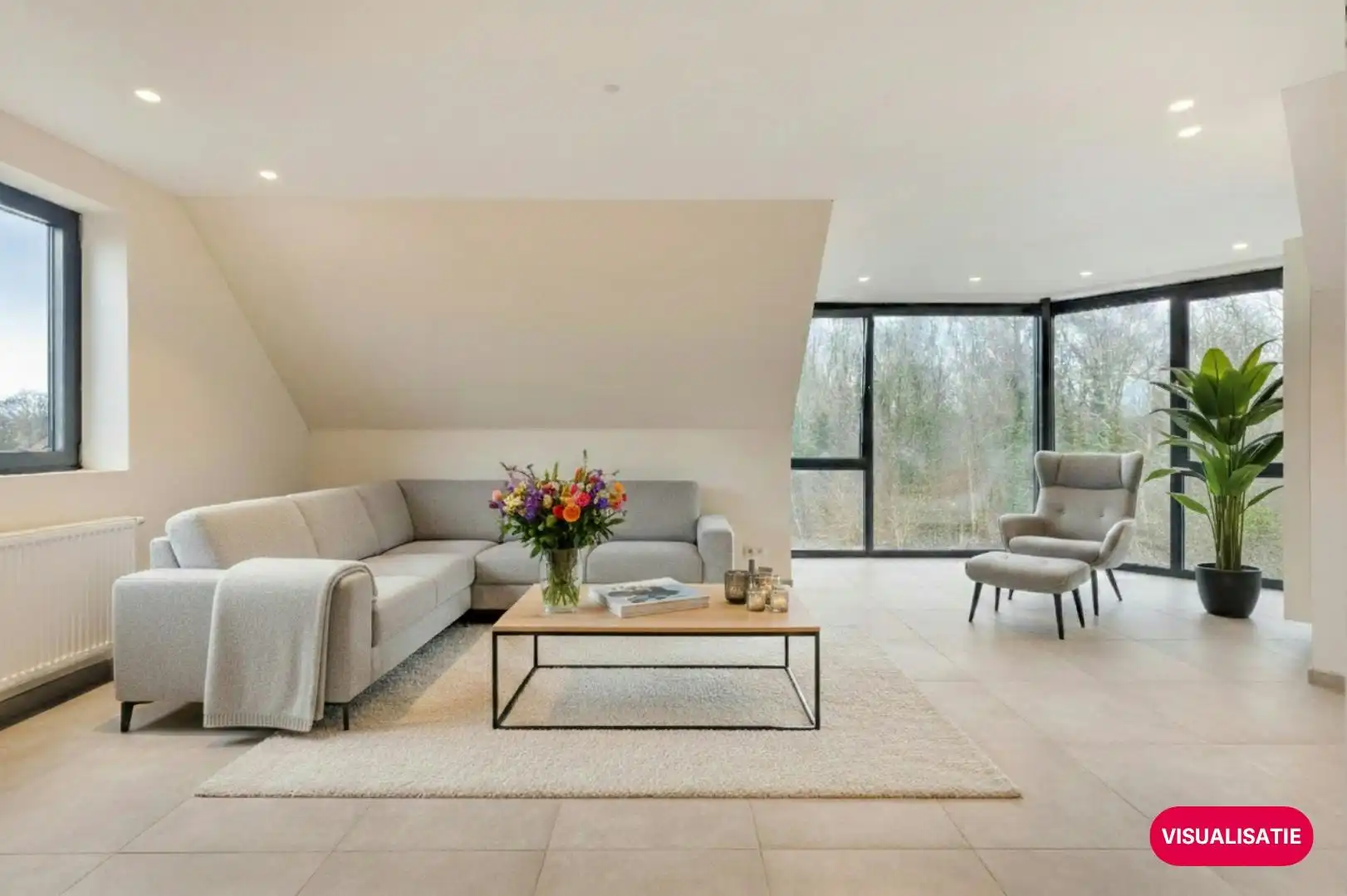 Bel-etagewoning met 2 buitenruimtes te koop in Zwijnaarde foto 15
