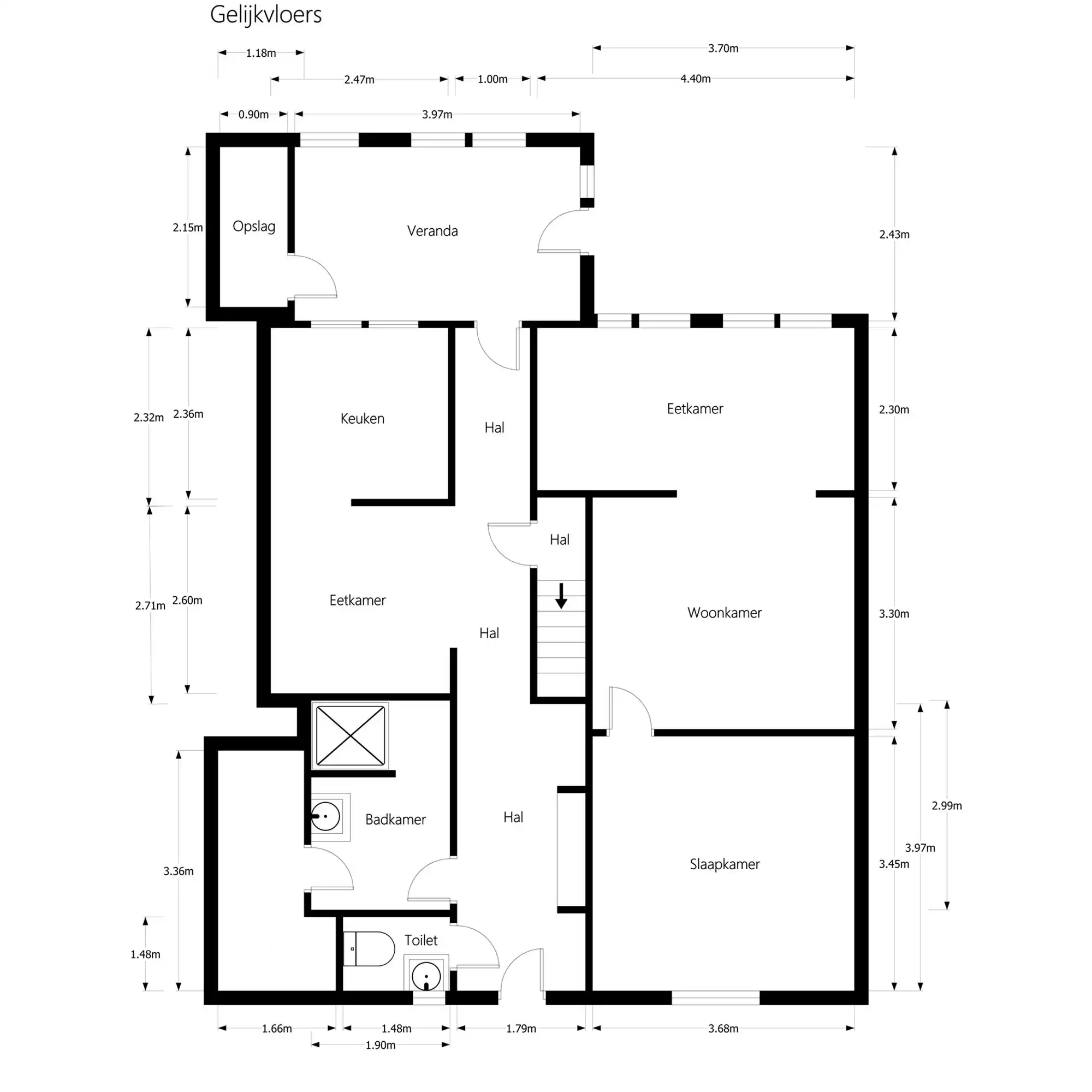 TOFFE WONING MET GARAGE VLAKBIJ CENTRUM foto 22