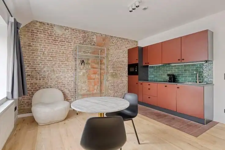 Volledig gemeubelde studio (25 m²) in het centrum van Leuven! foto 4