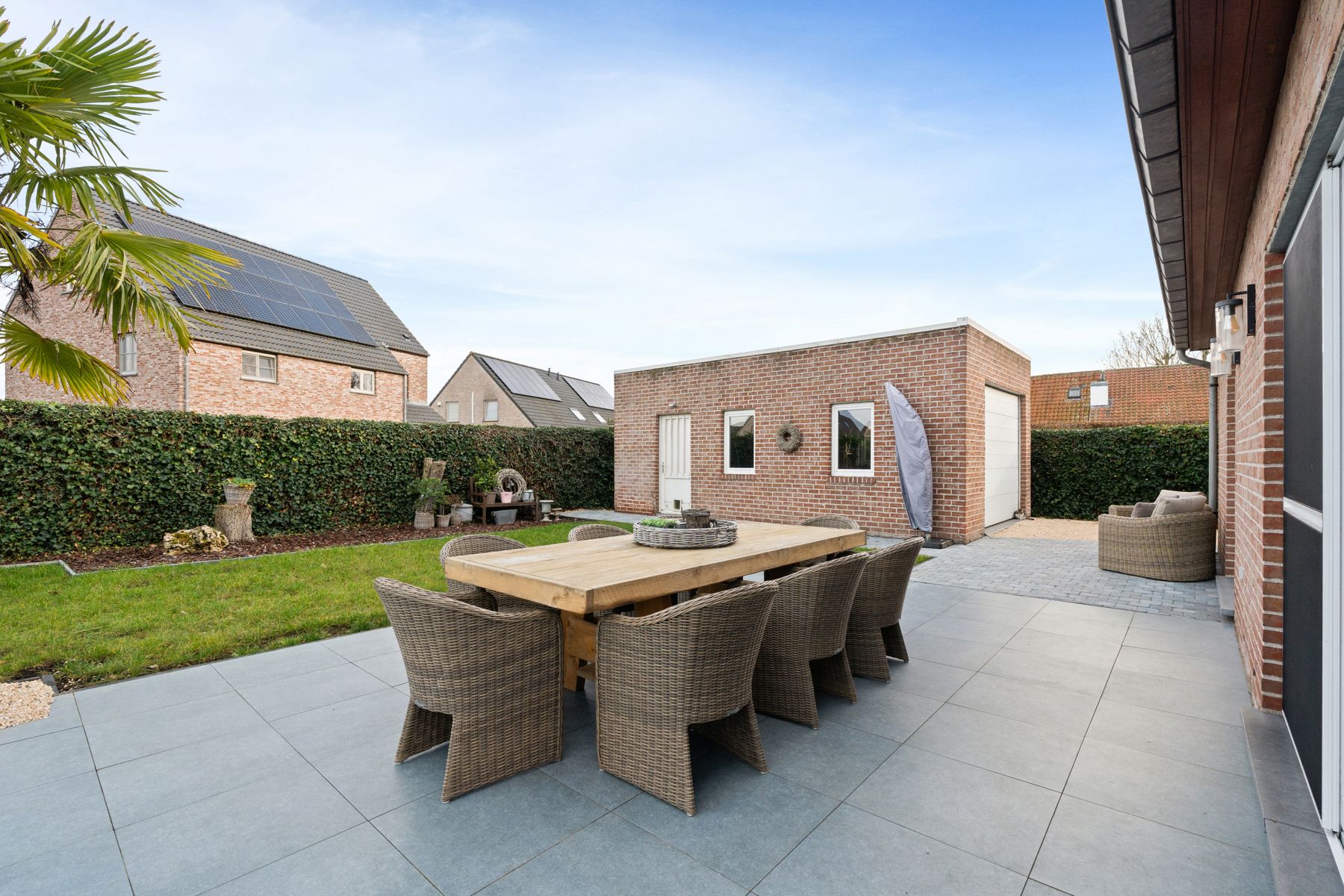 Energiezuinige gezinswoning met grote zuidgerichte tuin in Lochristi foto 25