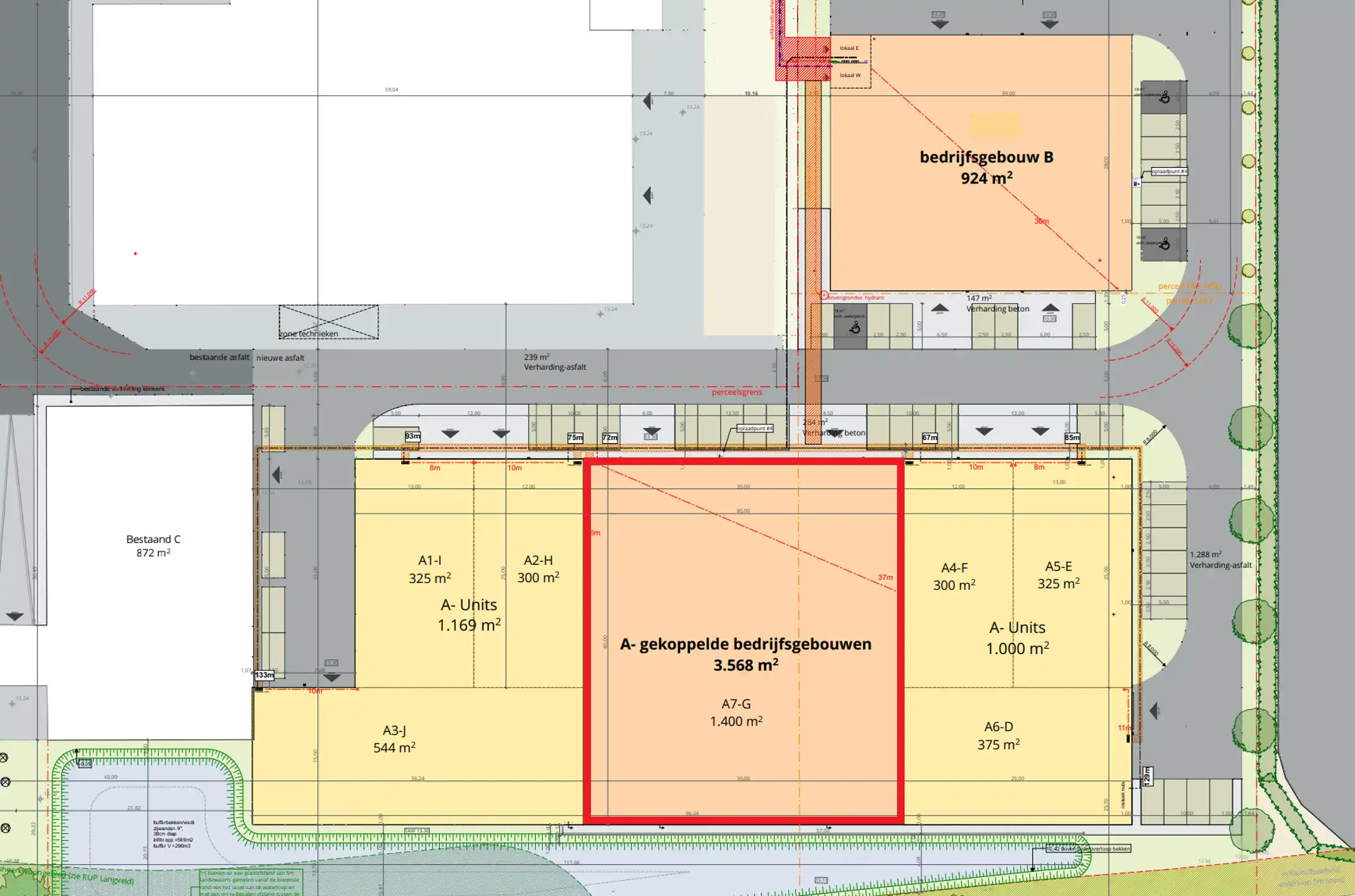 Nieuwbouw KMO-units in 'Heidelo-Park' foto 4