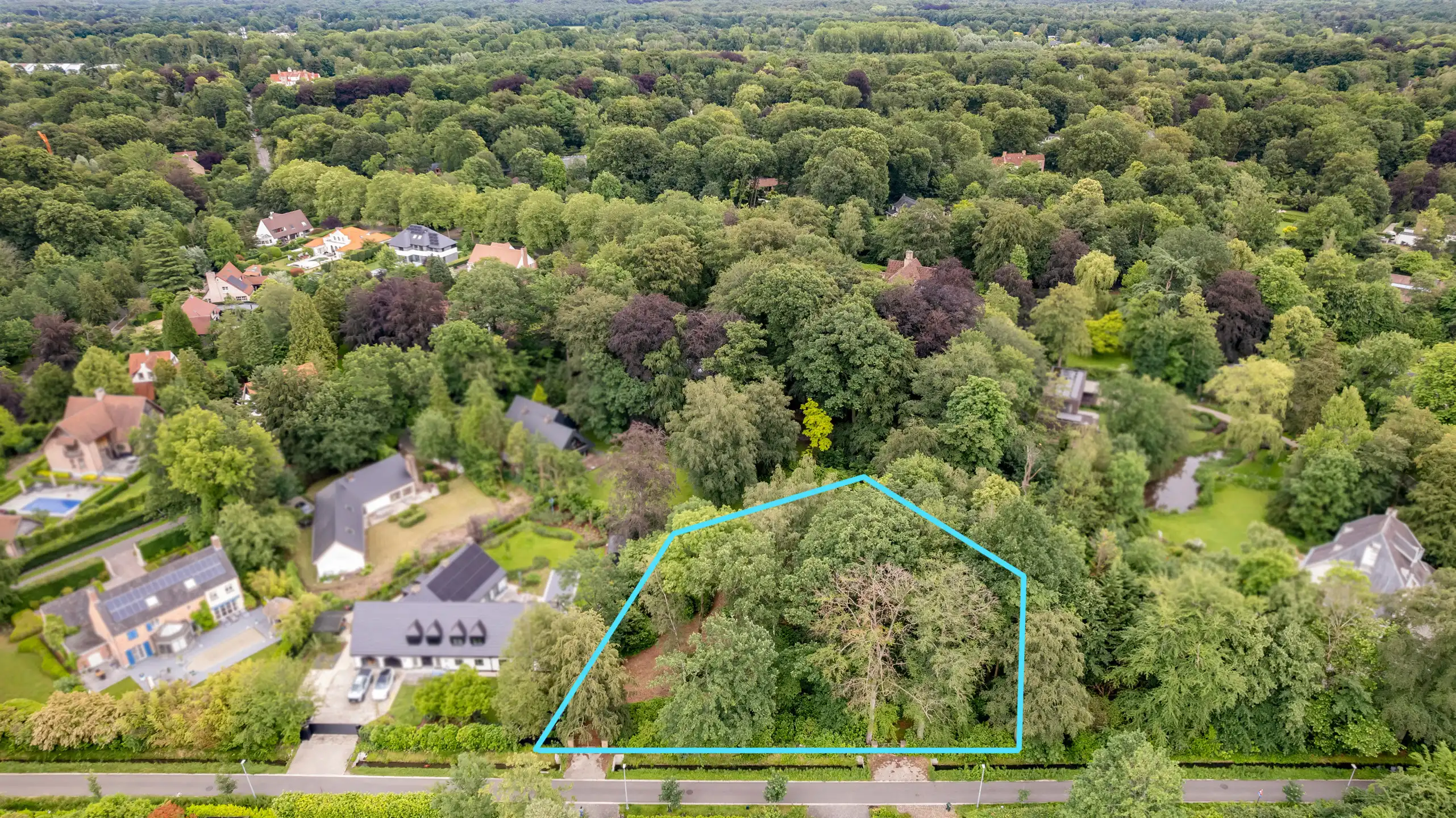 Uniek perceel grond van ca. 3147m² en een perceelbreedte van 56 m! foto 6
