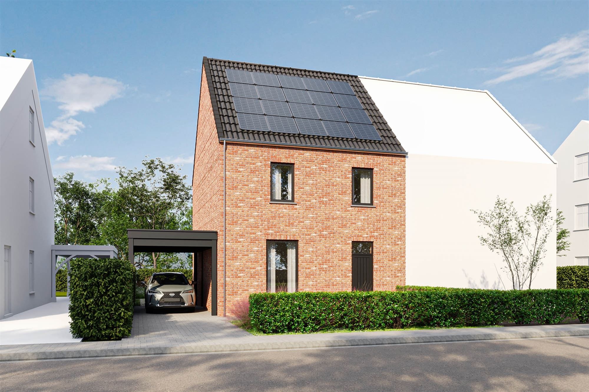 NIEUWBOUWWONING IN DOODLOPENDE STRAAT foto {{pictureIndex}}