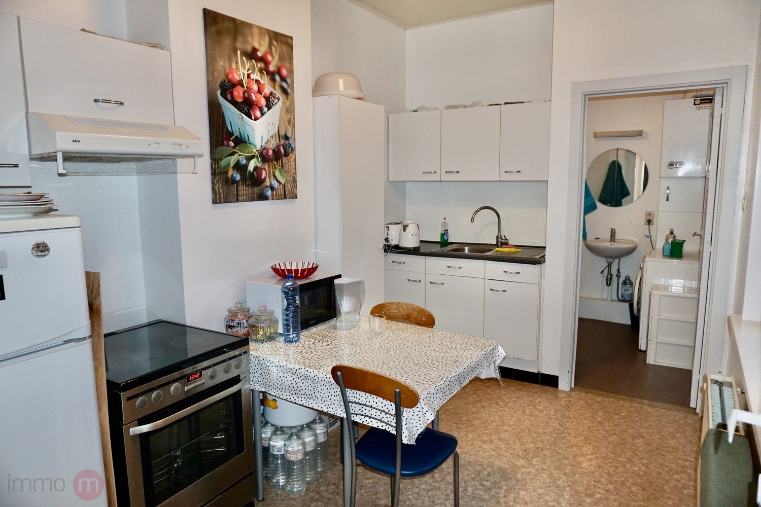 Centraal gelegen 1 slaapkamer appartement op 3 min. van het station van Leuven. foto 4