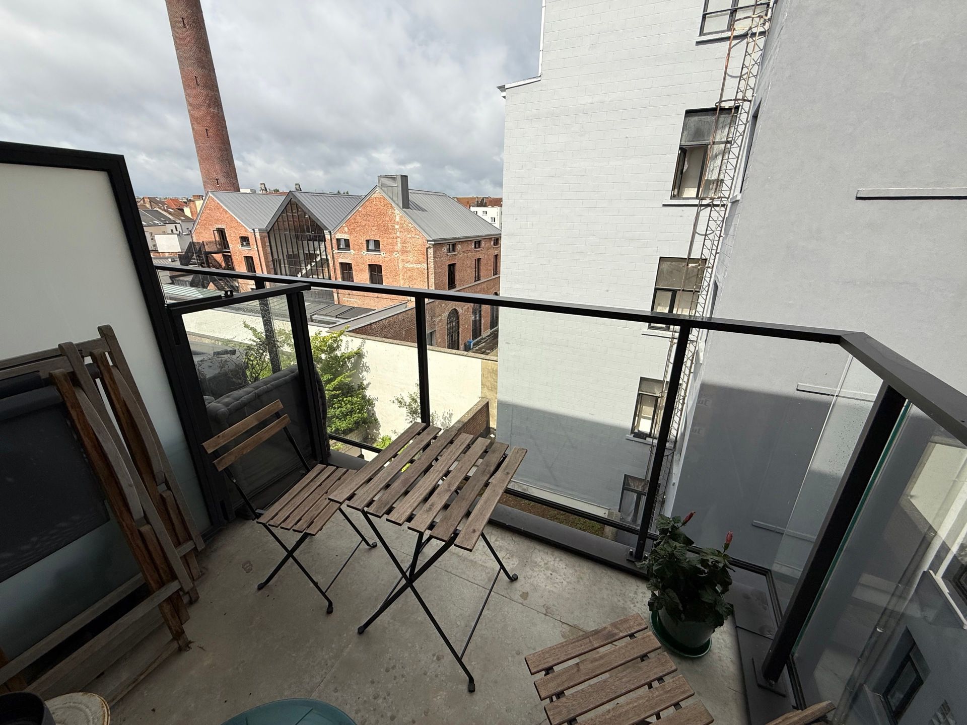 Appartement met 1 slaapkamer + parking in de Dansaert-wijk foto 8