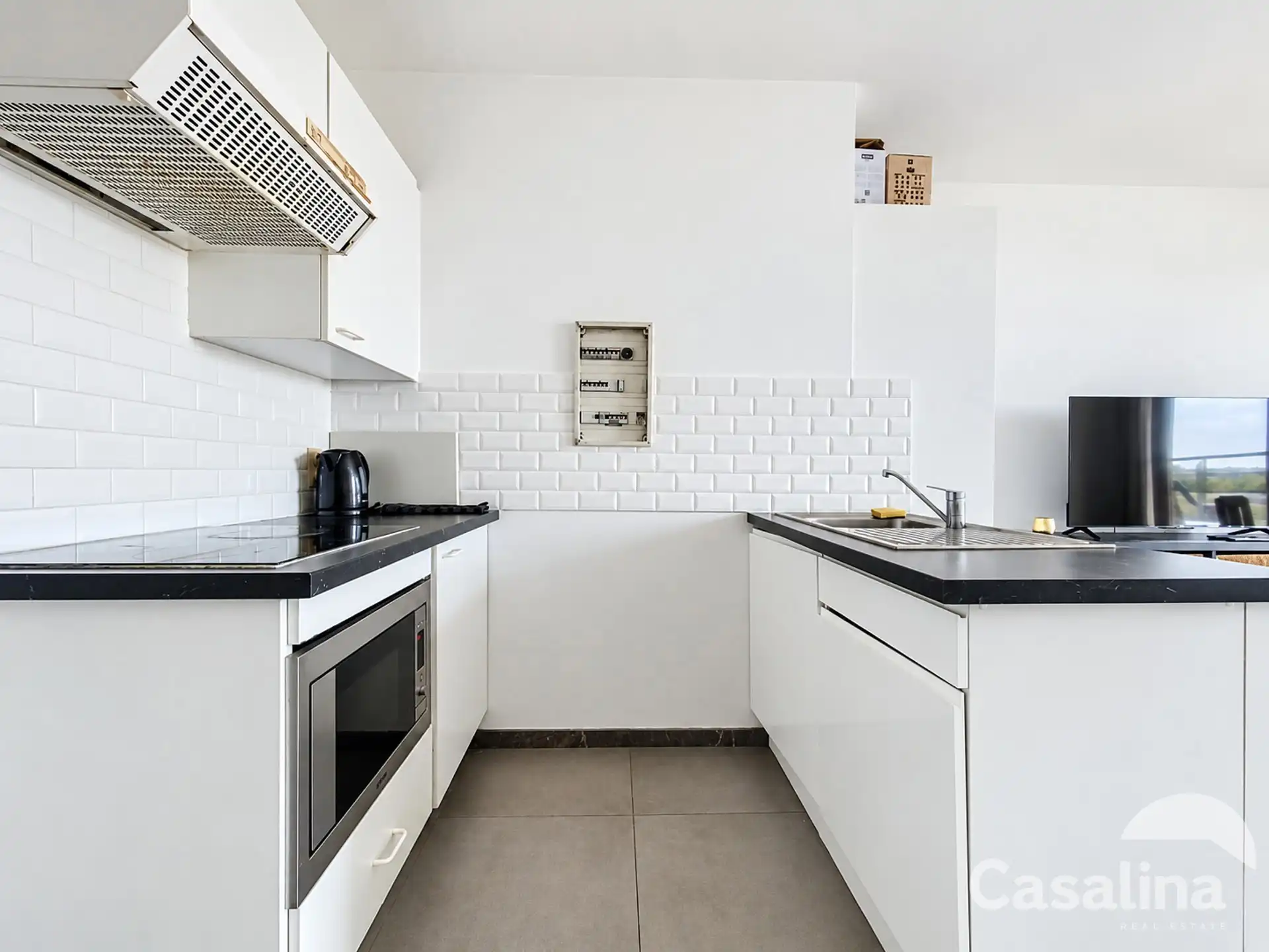 Gemeubeld appartement met 1 slaapkamer + terras  foto 3