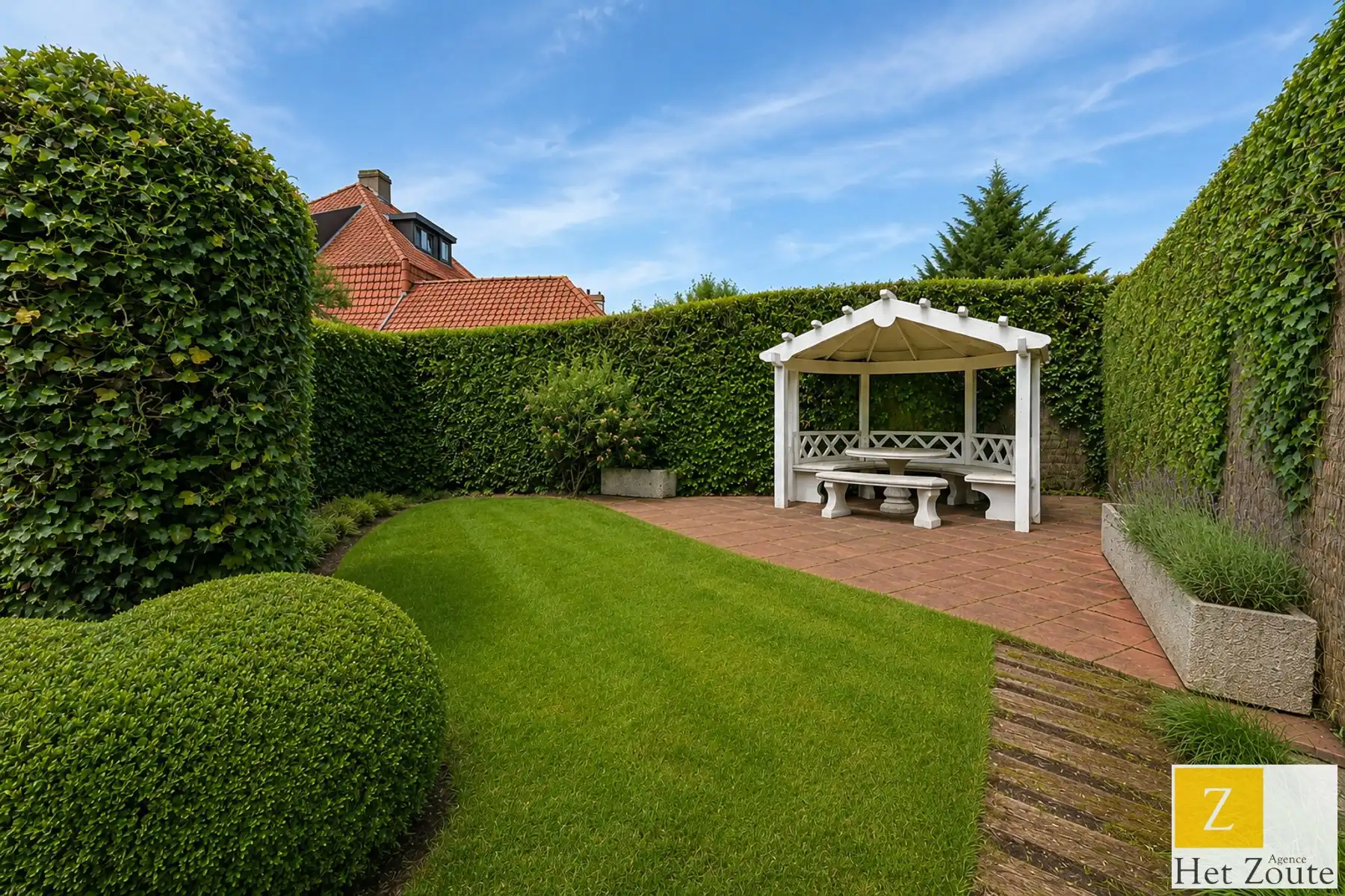 Hoekappartement met uitzonderlijke tuin op topligging foto 3