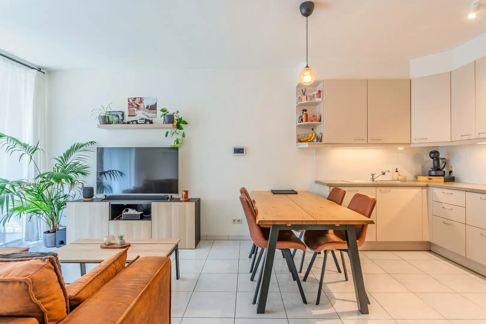 Energiezuinig glv-appartement (70m²) met tuin, berging en autostpl. te Halle foto 6