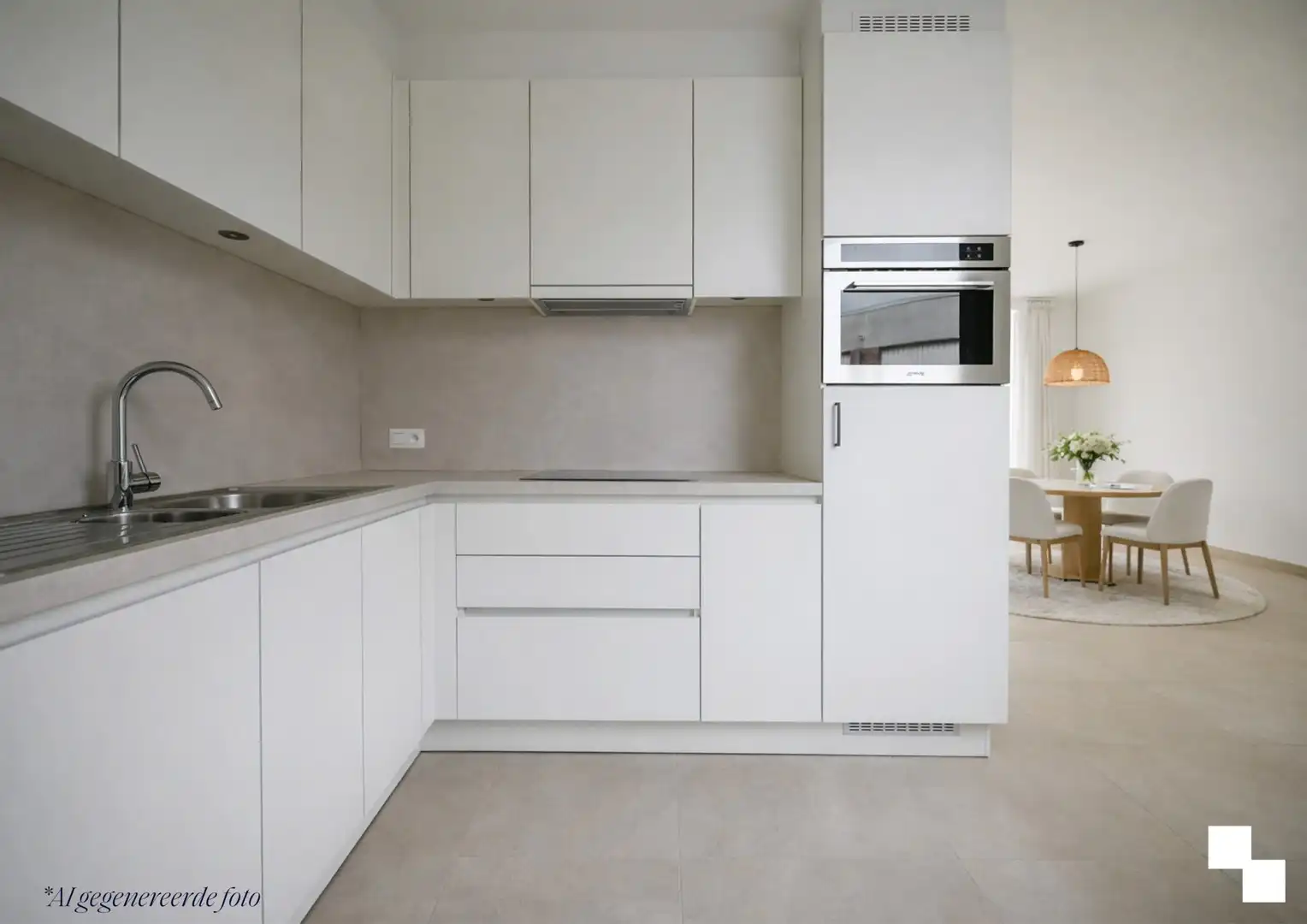 Nieuw appartement met twee slaapkamers te Izegem foto 13