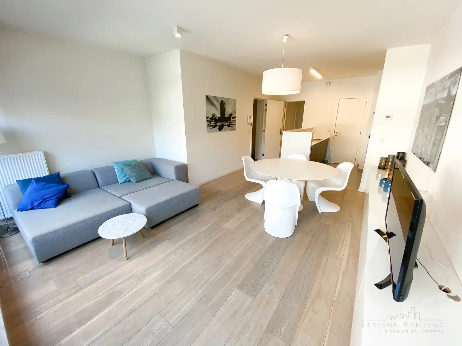 Gemeubeld appartement 1 kamer + terras (Kanaal van Brussel) foto 3