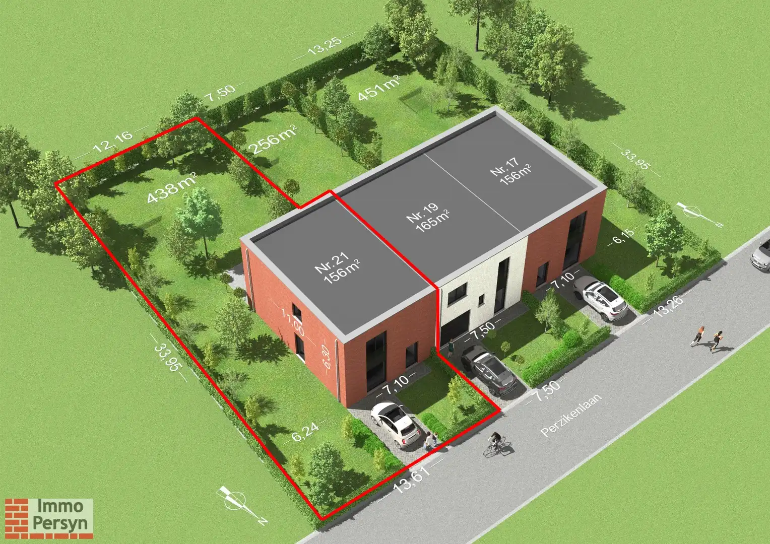 Ruime halfopen nieuwbouwwoning met tuin in de Perzikenlaan foto {{pictureIndex}}