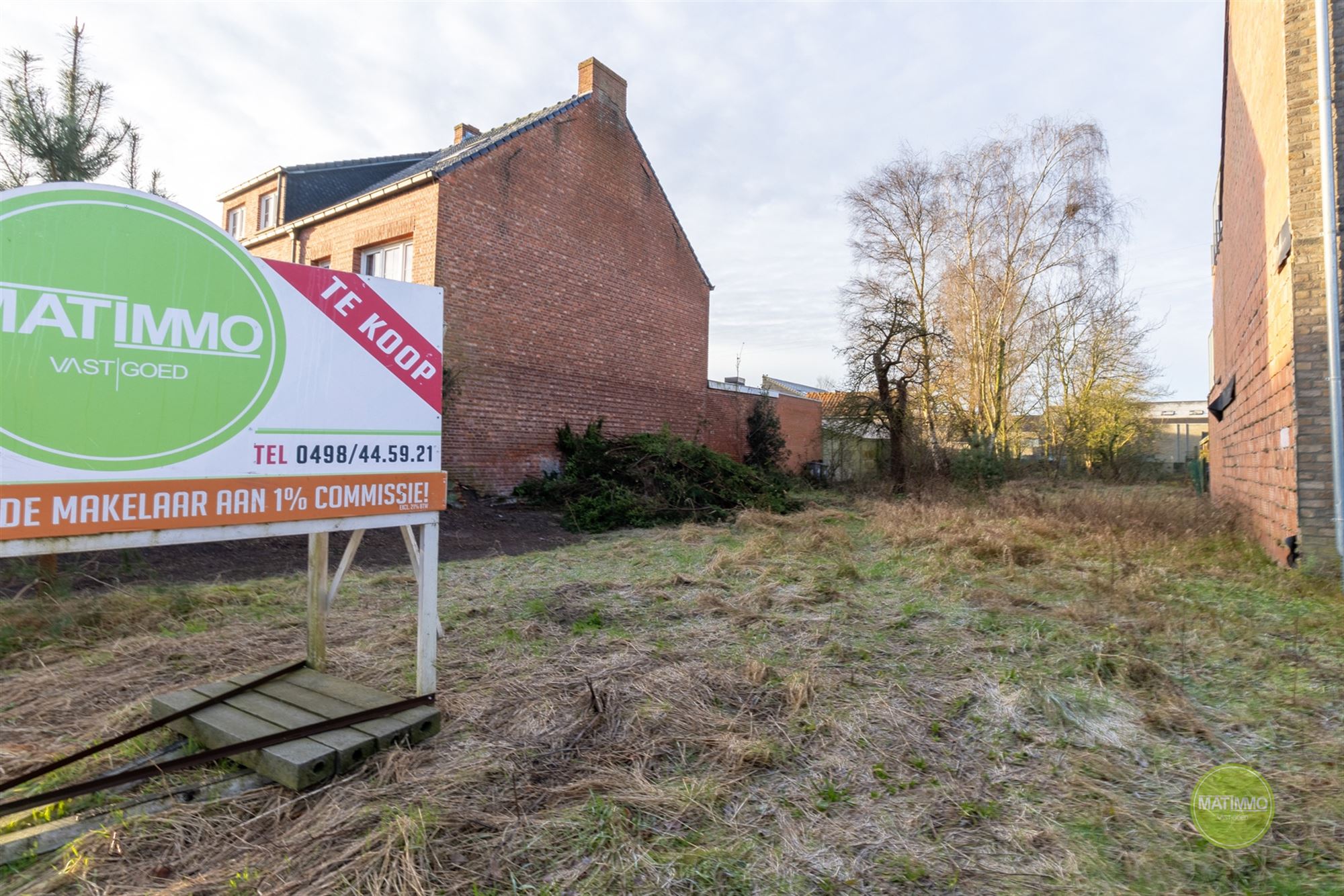 Bouwgrond voor twee eengezinswoningen in gesloten bebouwing foto 5