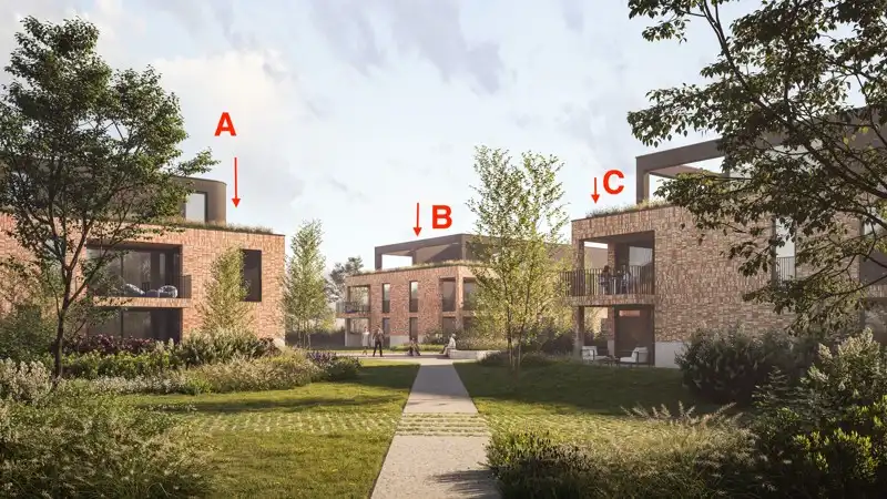 Nieuwbouw appartement - 6% BTW - 1 slaapkamer (83 m²) - ruim leefterras foto 6