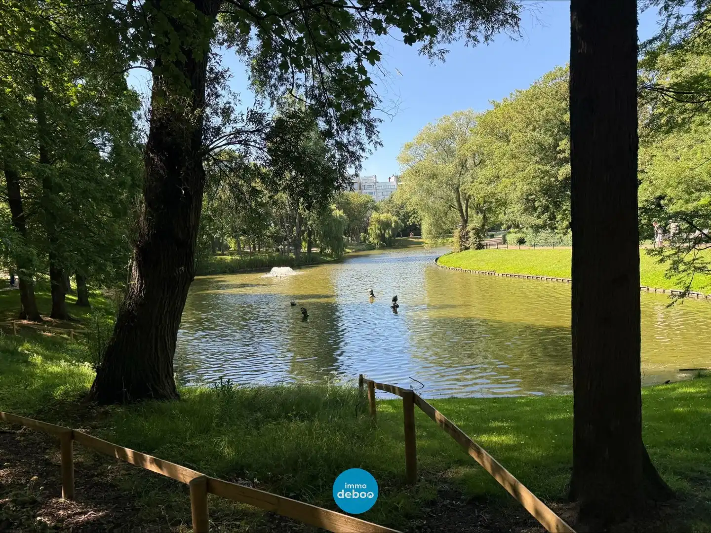 Te renoveren appartement met één slaapkamer en slaaphoek aan het park foto 2