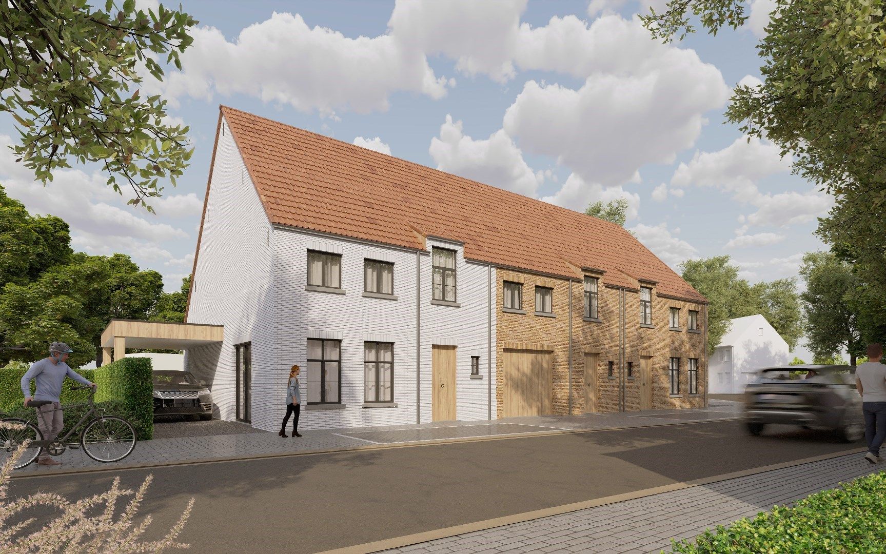 Nieuwbouwwoning met 3 slaapkamers en garage en tuin te Koekelare  foto 2