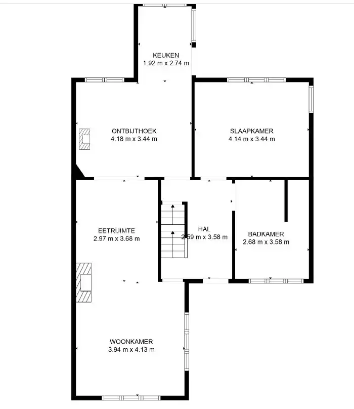 Mooie halfopen bebouwing met grote tuin foto 24