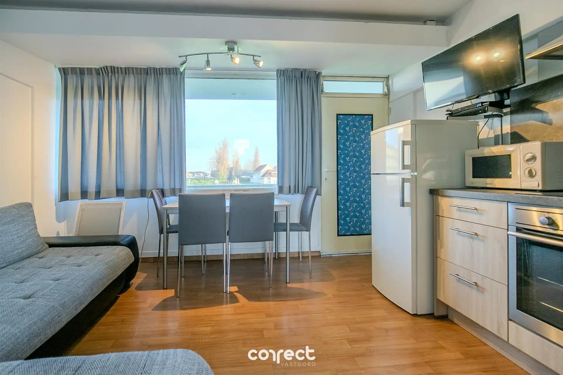 Hoofdfoto van de publicatie: Gemeubeld 1 slpkr.appartement in De Haan (Park Atlantis). 