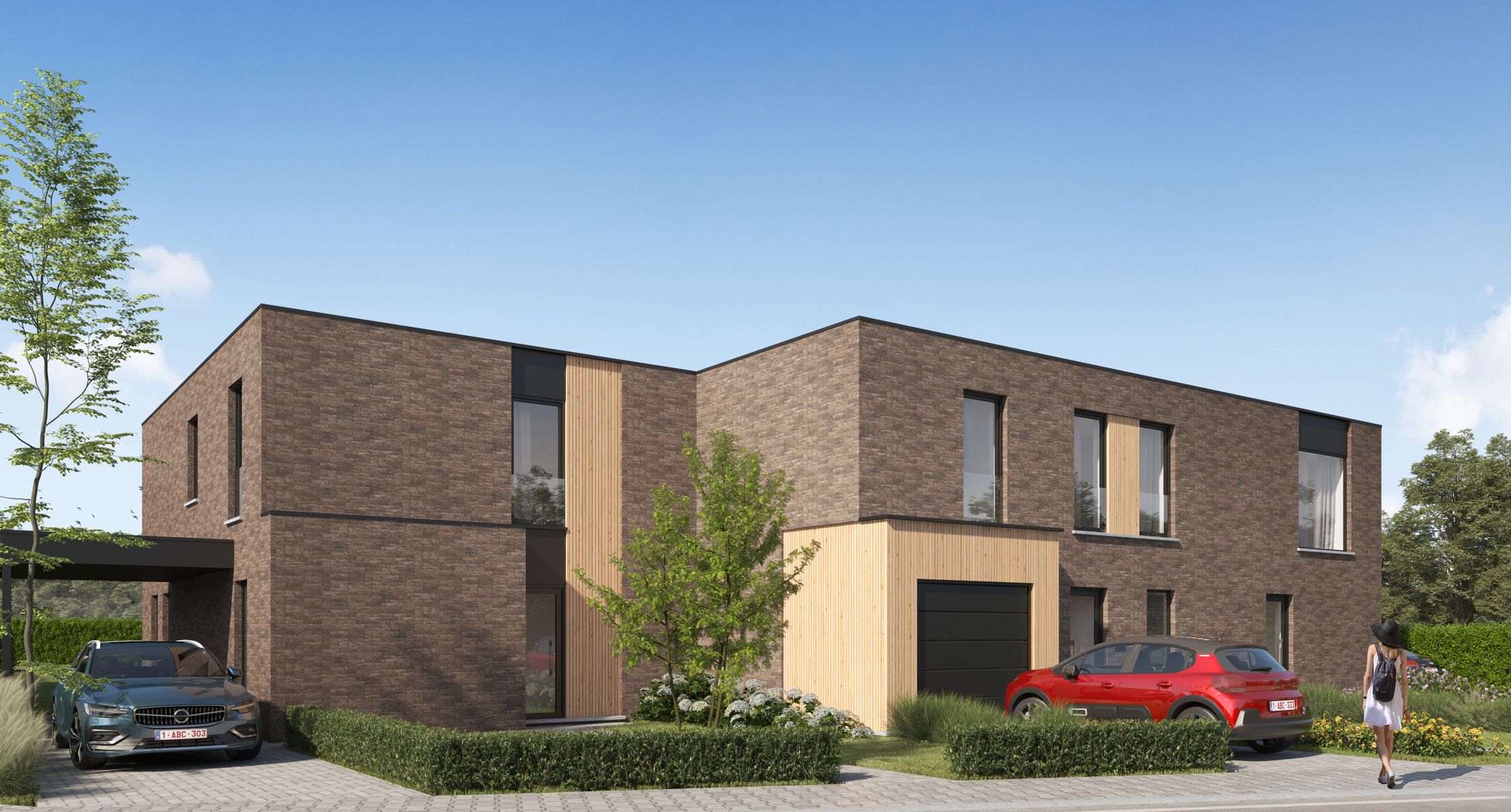 Moderne nieuwbouwwoningen foto 2