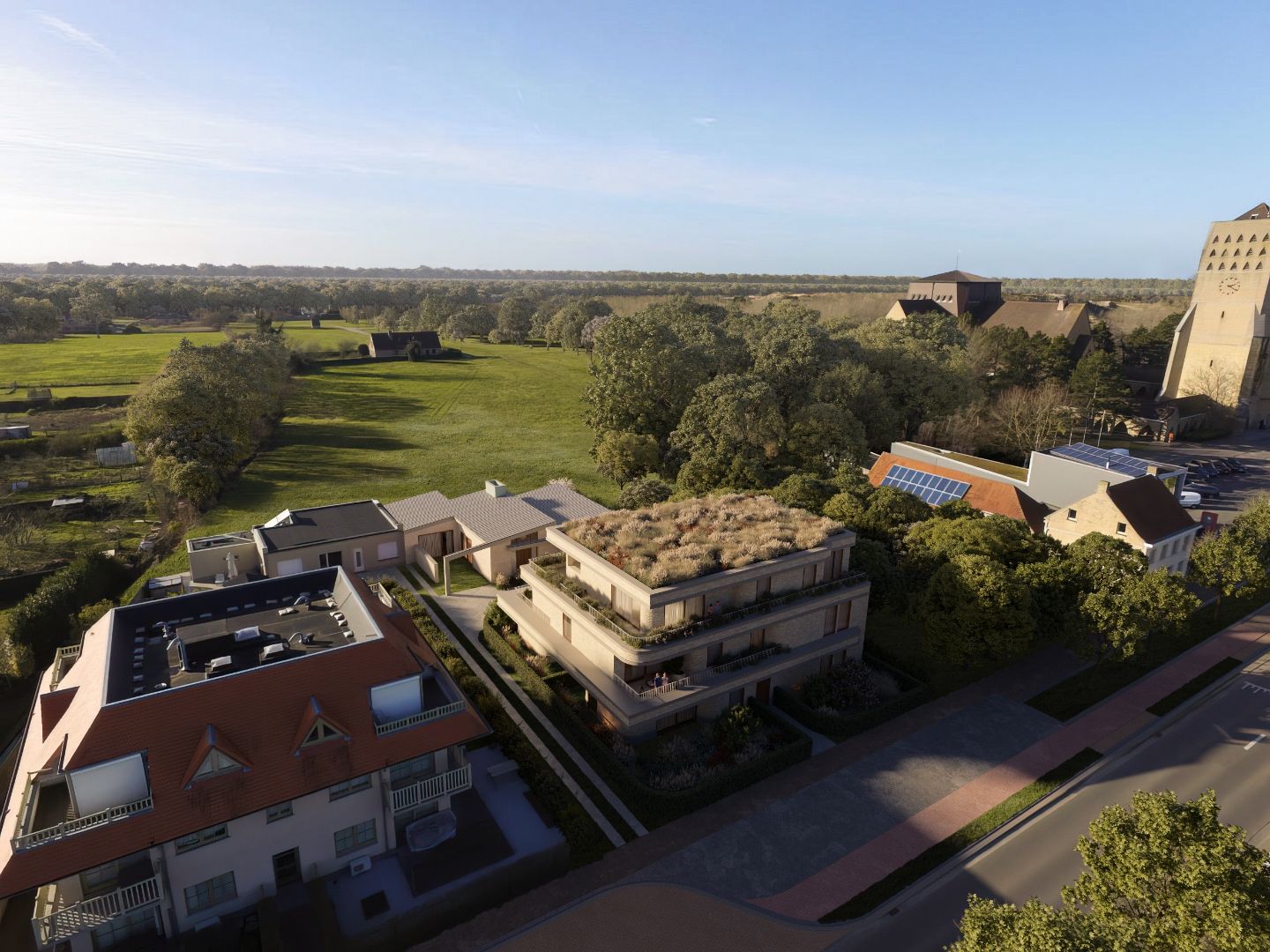 Luxe nieuwbouw appartement 160m² met tuin/zonneterras 132m² foto {{pictureIndex}}