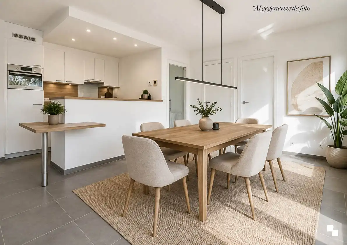 Gelijkvloers hoekappartement nabij kasteelpark Blauwhuis te Izegem foto 7