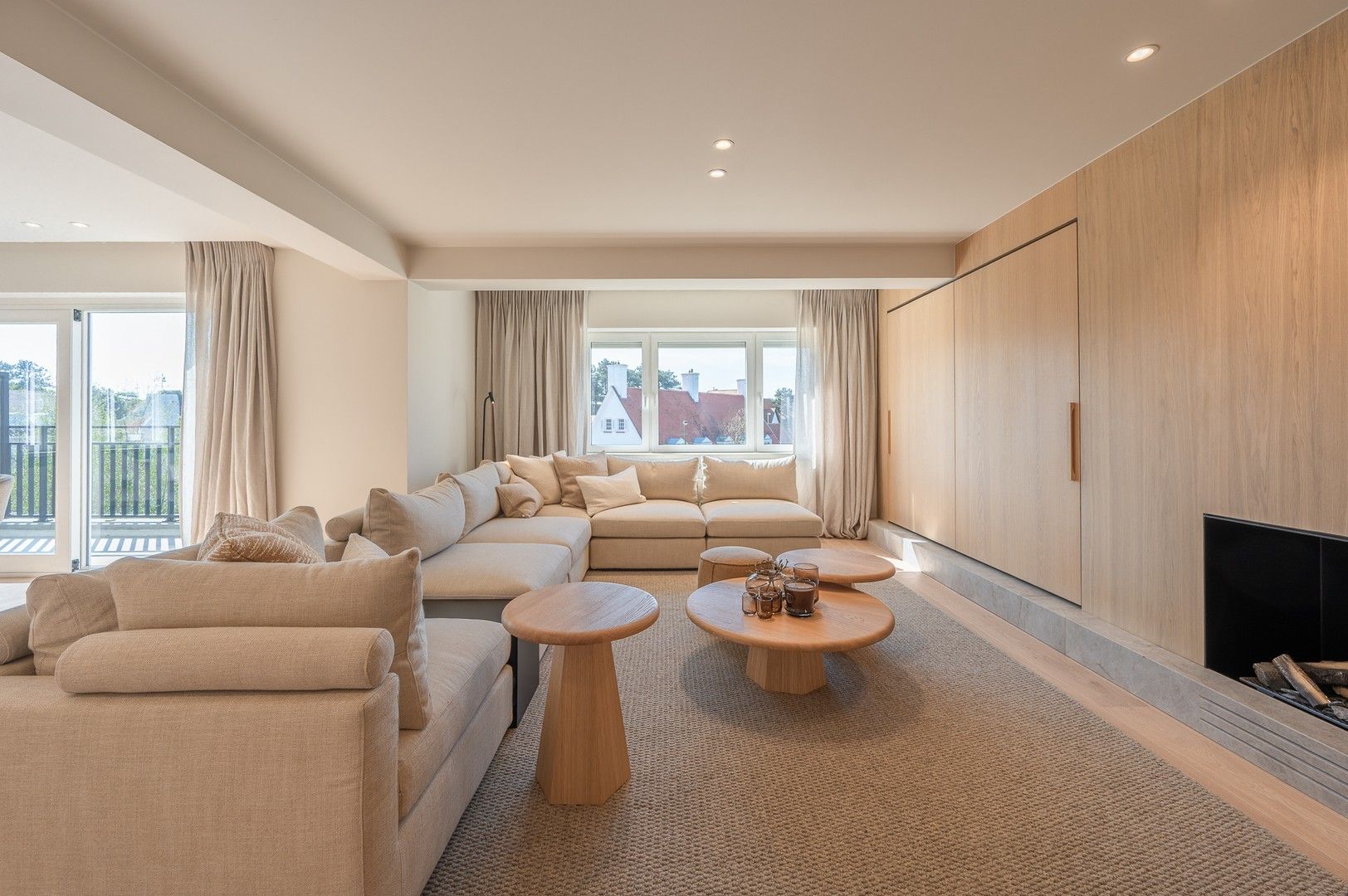 Subliem gerenoveerd hoekappartement met een schitterend zicht op de villa's van het Zoute. foto 7