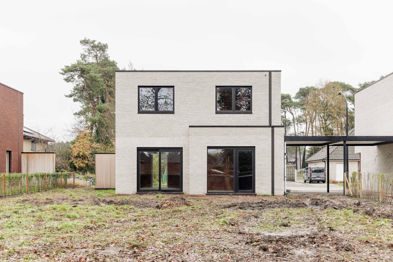 Energiezuinige open bebouwing met zongerichte tuin foto 2