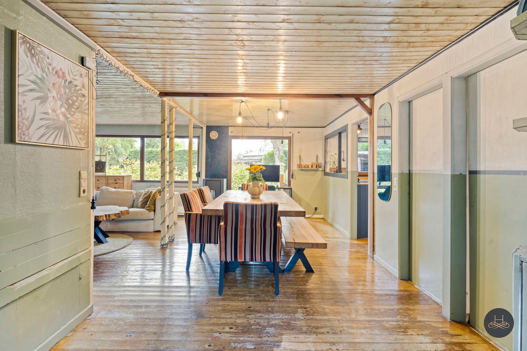 Ruime vakantiewoning in het groen (geen domicilie) foto 11