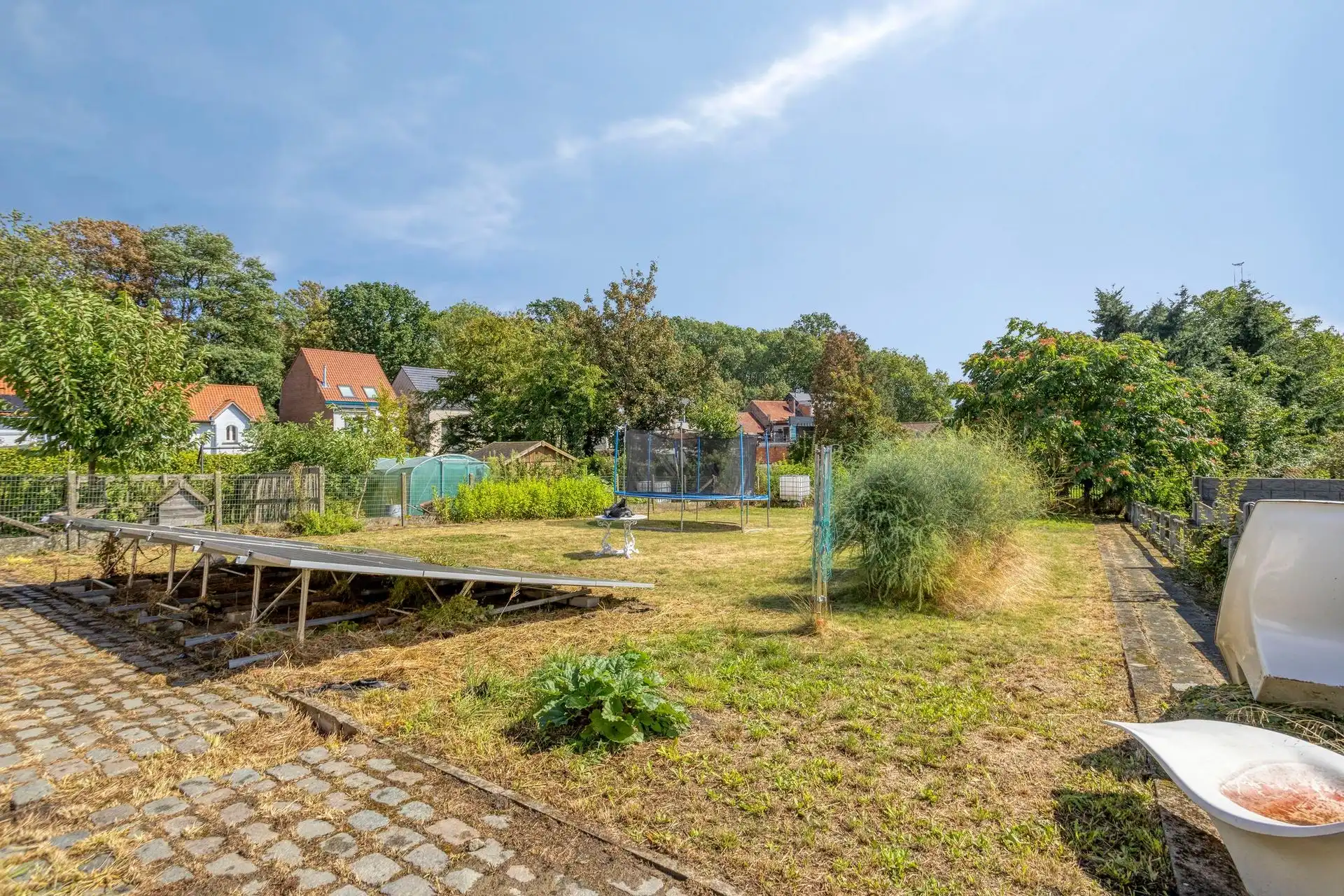 CENTRUM SINT-PIETERS-LEEUW : ruime 2-gevelwoning met atelier/commerciële ruimte (3 slpks) met grote tuin en private autostaanplaats foto 13