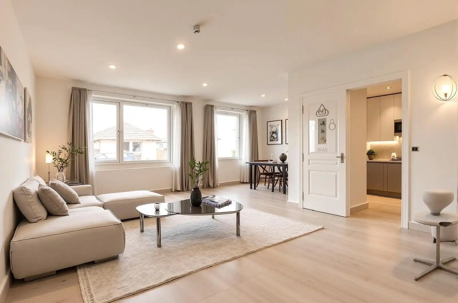 Super gelegen gelijkvloers appartement met voortuintje en garage foto 5