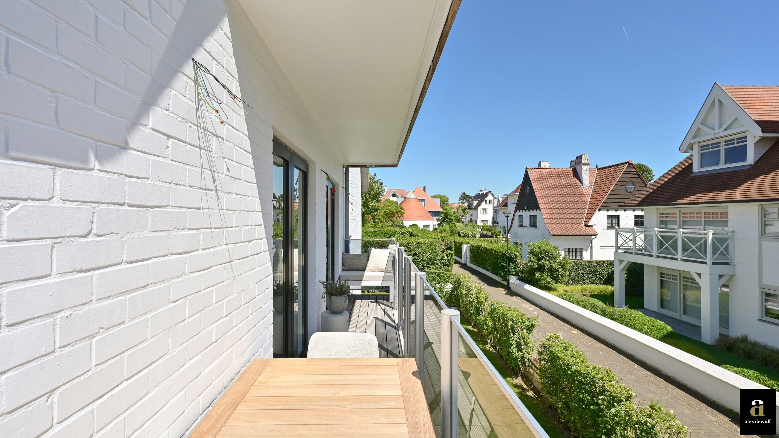 Uniek hoekappartement (3 slpk) met terrassen te Duinbergen  foto 14