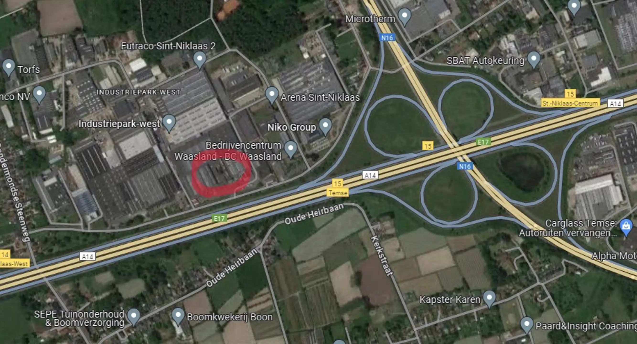 TE HUUR Semi-industriële site op steenworp van E17 S-Niklaas foto 10