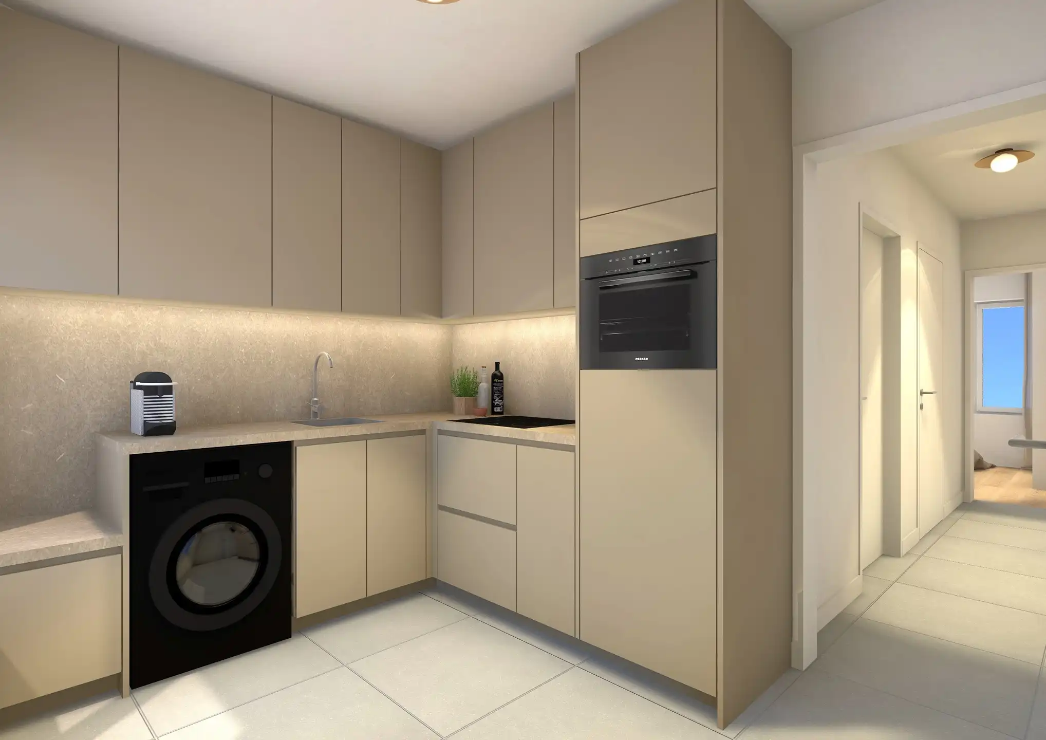 volledig gerenoveerd appartement met EPC A foto 3