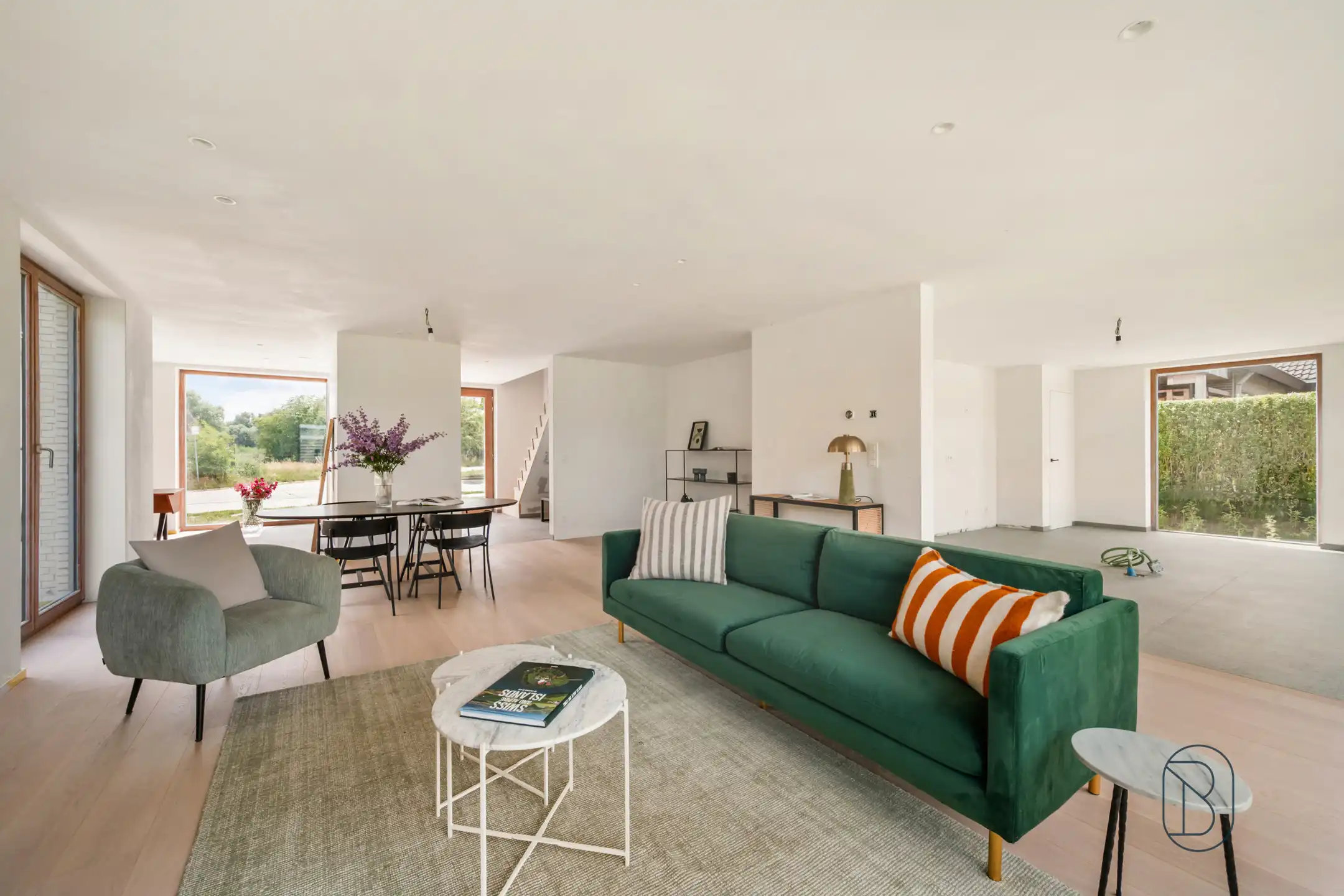 Moderne nieuwbouwvilla met 4 slk en bureau, in Marke foto 7