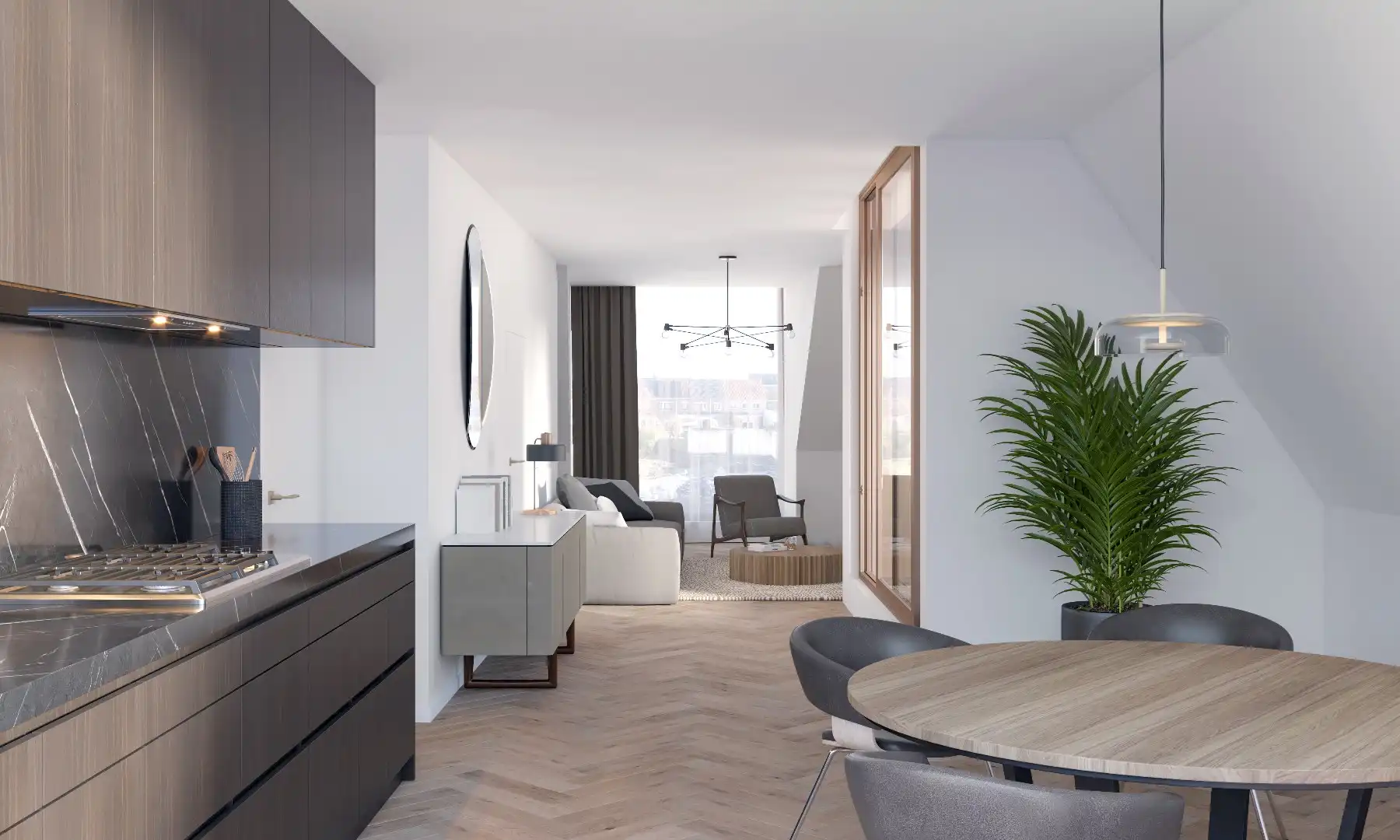 Nieuwbouwappartement met 2 slaapkamers en terras in residentie 'De Watertoren' foto {{pictureIndex}}