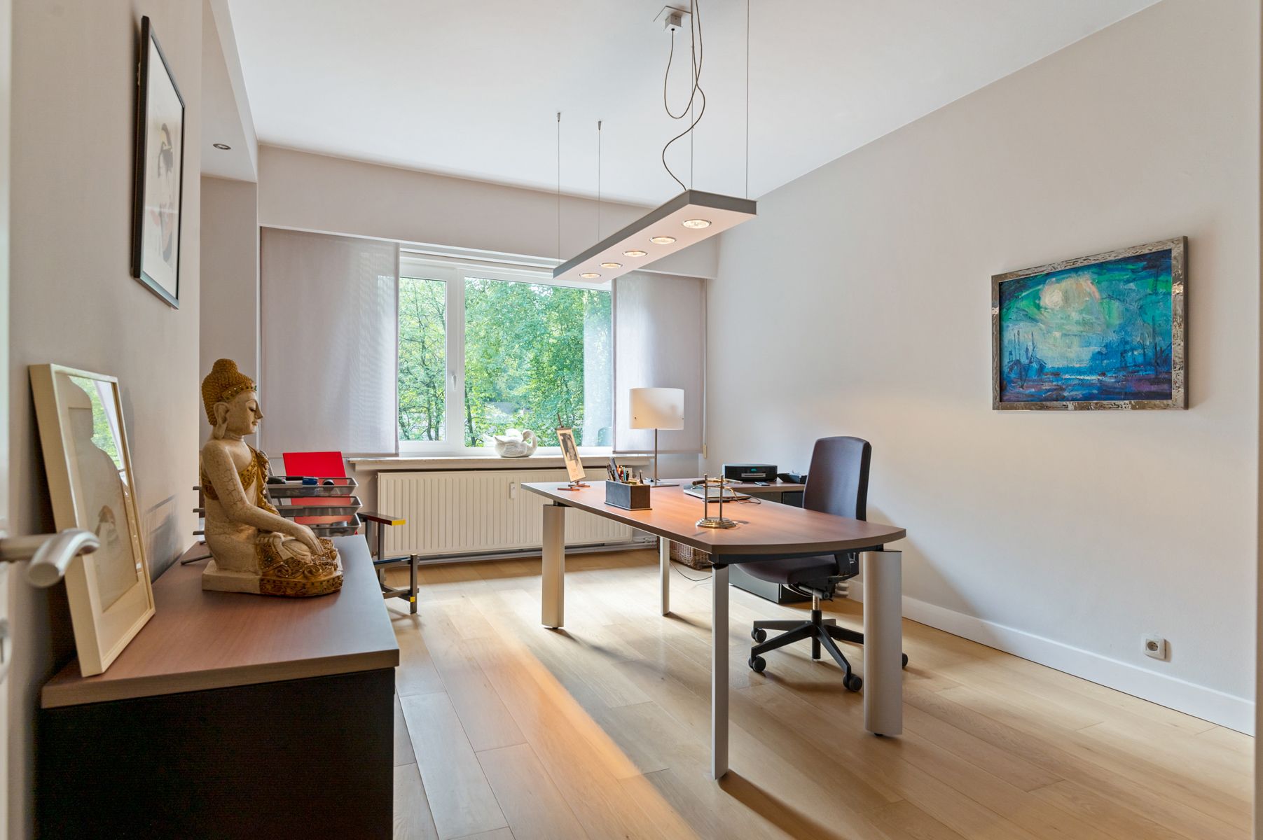 Wonen in het groen: luxueus app. met terrassen & garage foto 13