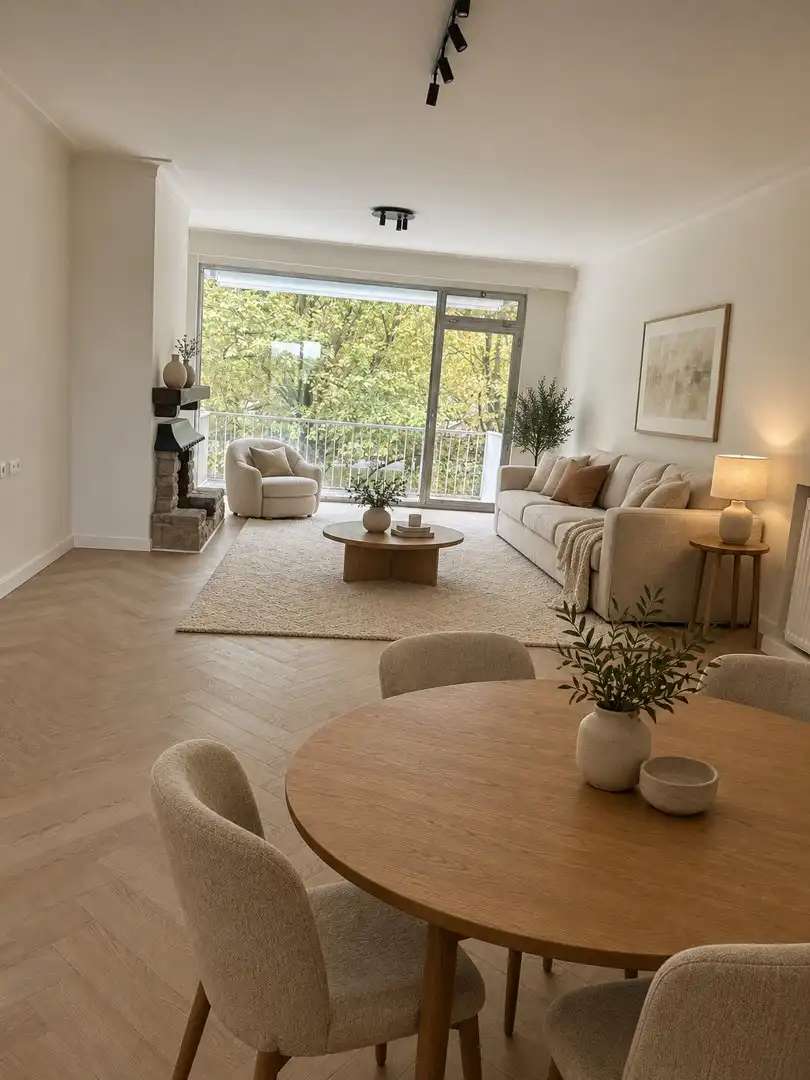 Instapklaar op Linkeroever met 2 terrassen foto {{pictureIndex}}