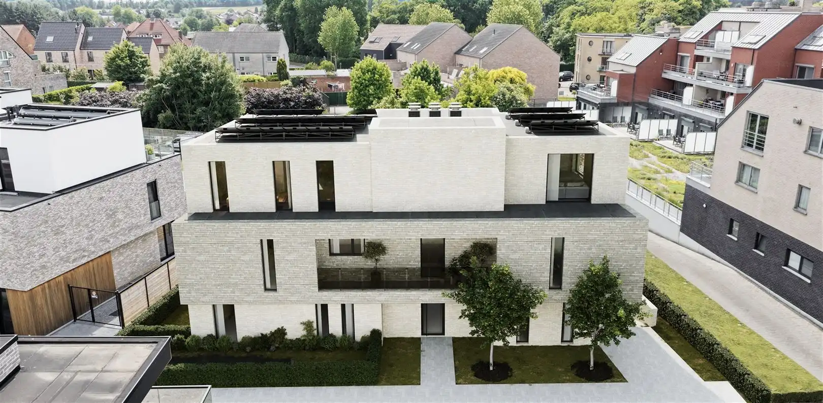 TE KOOP: Nieuwbouwappartement met 1 slaapkamer in Paal! foto {{pictureIndex}}