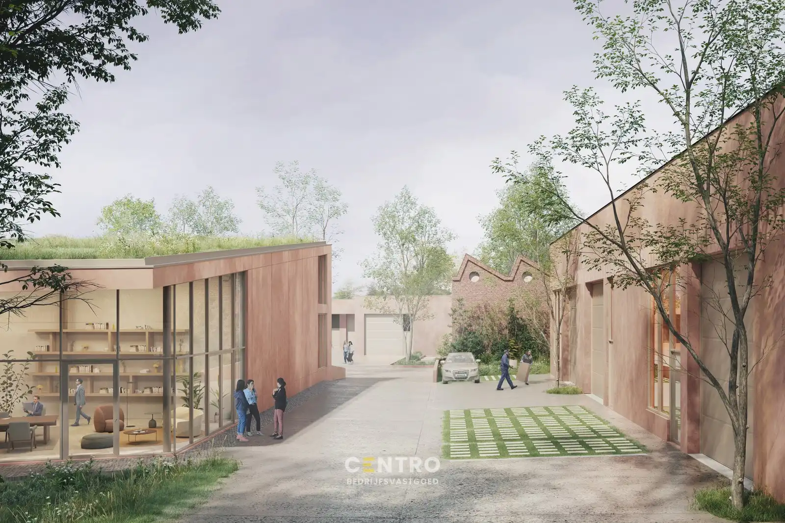 FASE 2 Herontwikkeling KARAKTERVOLLE site met bedrijvigheid (magazijnen, ateliers, showrooms en kantoren) te WALLE Kortrijk ! foto 11