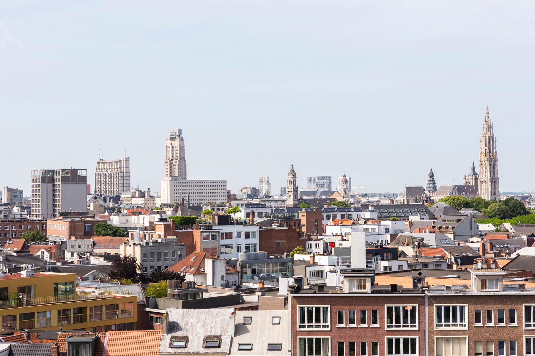 2 slpkappartement met terras & prachtig zicht over Antwerpen foto 11