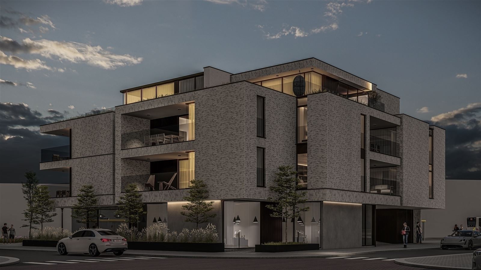 Nieuwbouwappartement 105m² met terras van 16,49m² (2 slpk) foto 5
