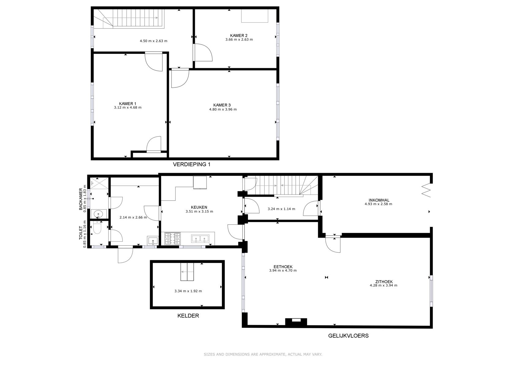 3 slpk. woning met zonnige tuin in hartje Sint-Michiels foto 24