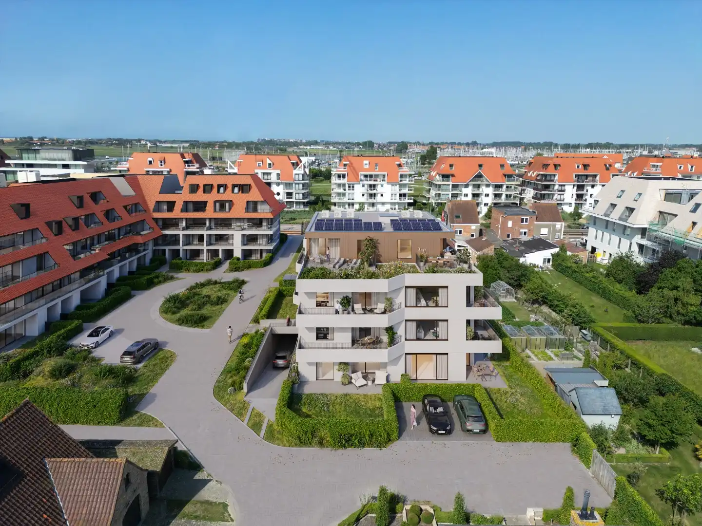 Gelijkvloers nieuwbouwappartement met 1 slaapkamer tussen jachthaven, stad en de zee te Nieuwpoort foto 8